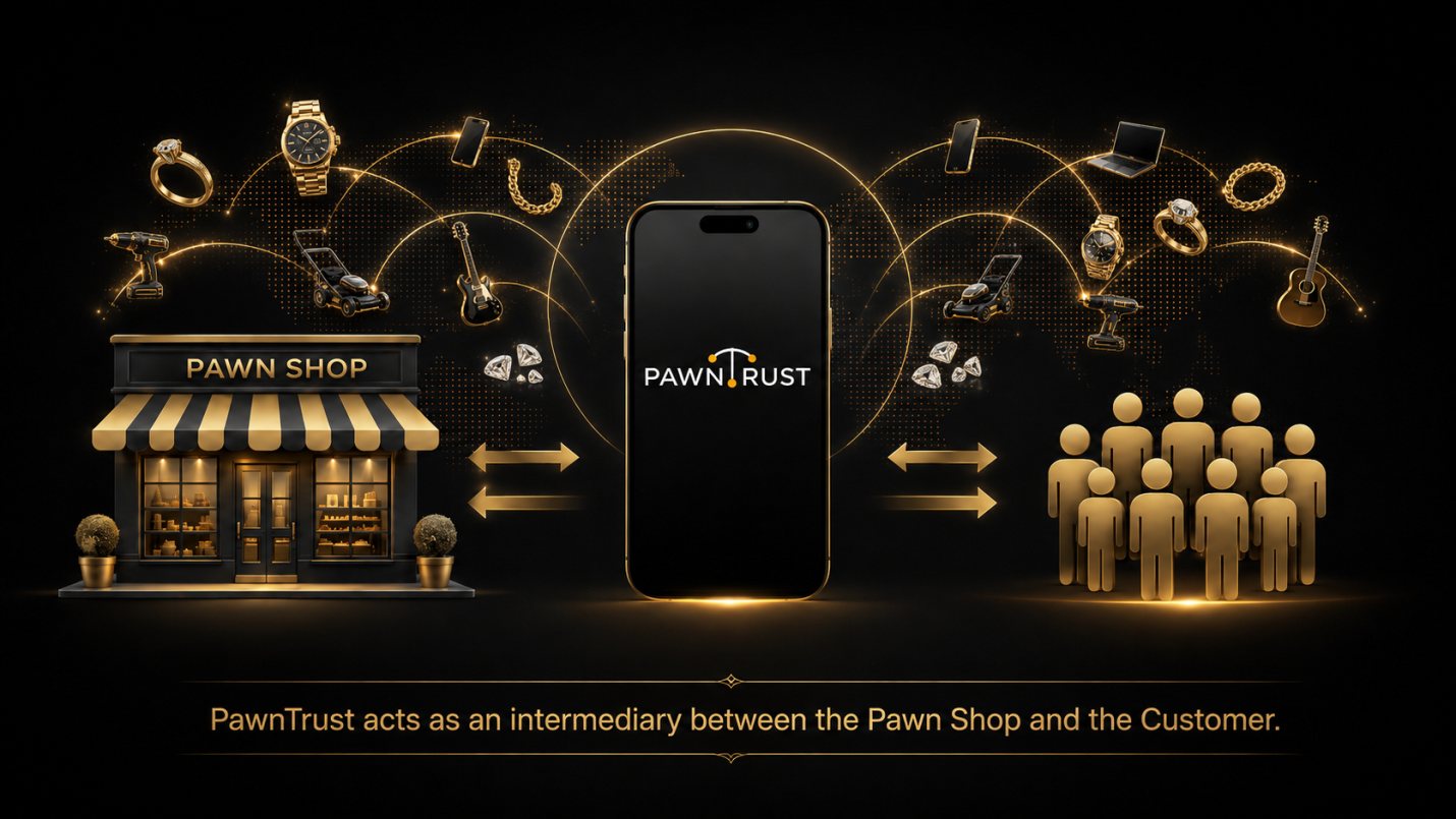 PawnTrust AI marketplace banner